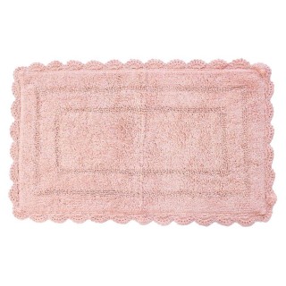 ΤΑΠΕΤΟ ΜΠΑΝΙΟΥ COTTON BOΙS DE ROSE 50x80cm DENTELLE 57904