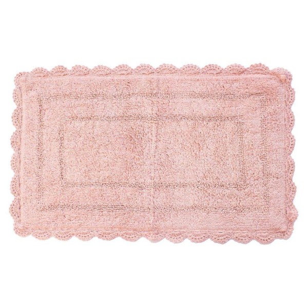 ΤΑΠΕΤΟ ΜΠΑΝΙΟΥ COTTON BOΙS DE ROSE 50x80cm DENTELLE 57904